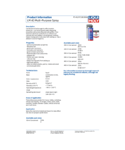 LIQUI MOLY LM 40 Multi-Purpose Spray 200ml 3390 - Image 5
