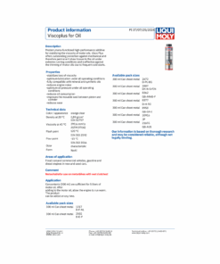 Alternative view of LIQUI MOLY Viscoplus Oil Additive 300ml 8958
