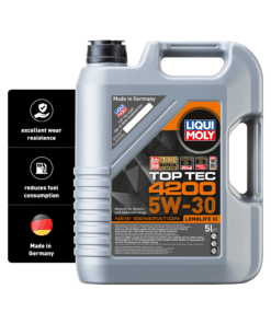 LIQUI MOLY Top Tec 4200 5W-30 Long life Engine Oil 5 Litre - Image 3