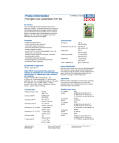 LIQUI MOLY Molygen New Generation 5W-30 Synthetic Engine Oil 5 Litre 9952 - Image 3