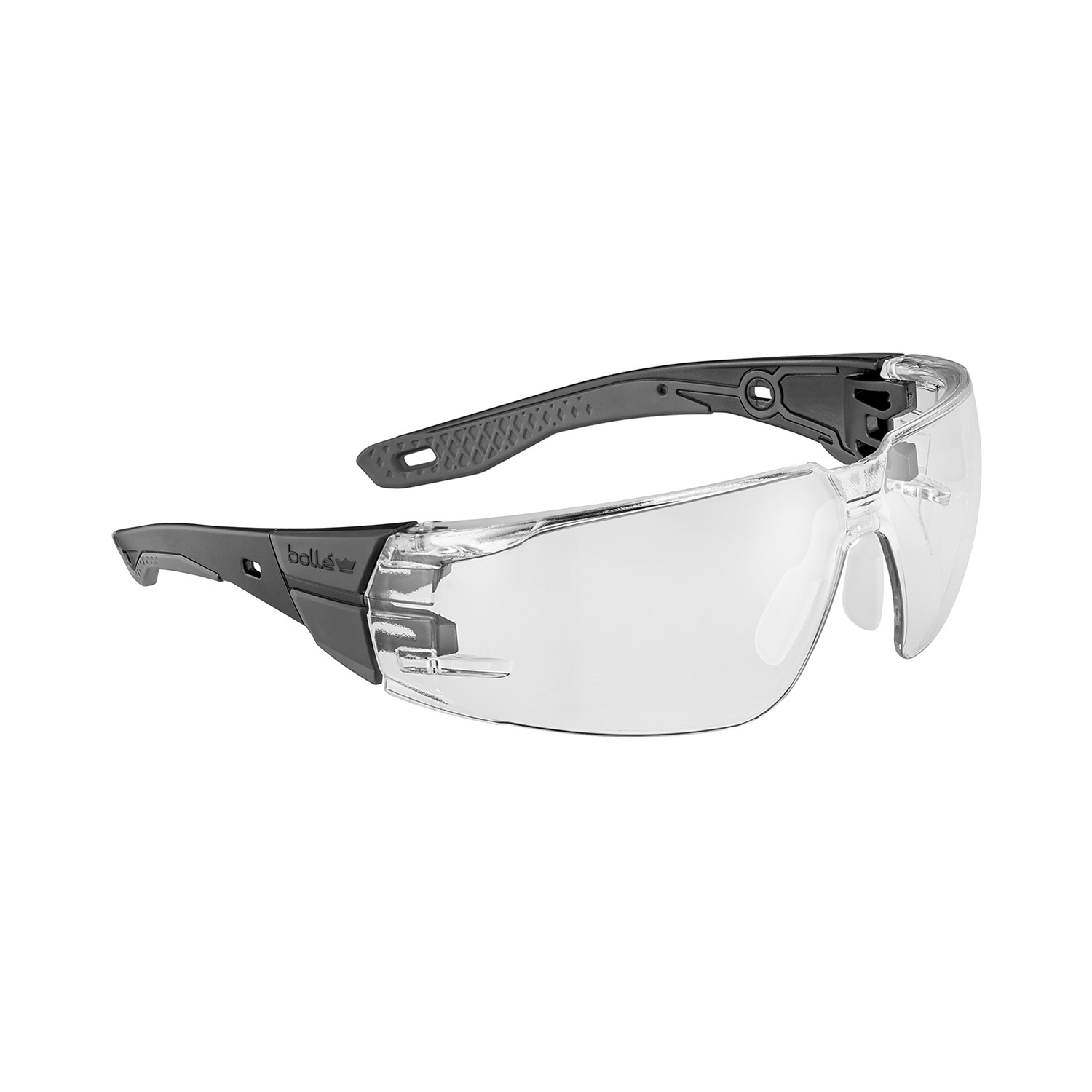 Bolle Safety Glasses Rush+ Range RUSPMN10E Clear Lens UV Protection x 3 pairs