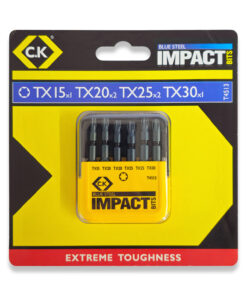 Alternative view of CK Tools TX Torx Blue Steel Impact Bits Set Of 6 T4513