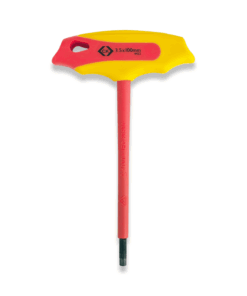 CK Tools Insulated VDE T Handle Hex Key 3.5mm T4422 035