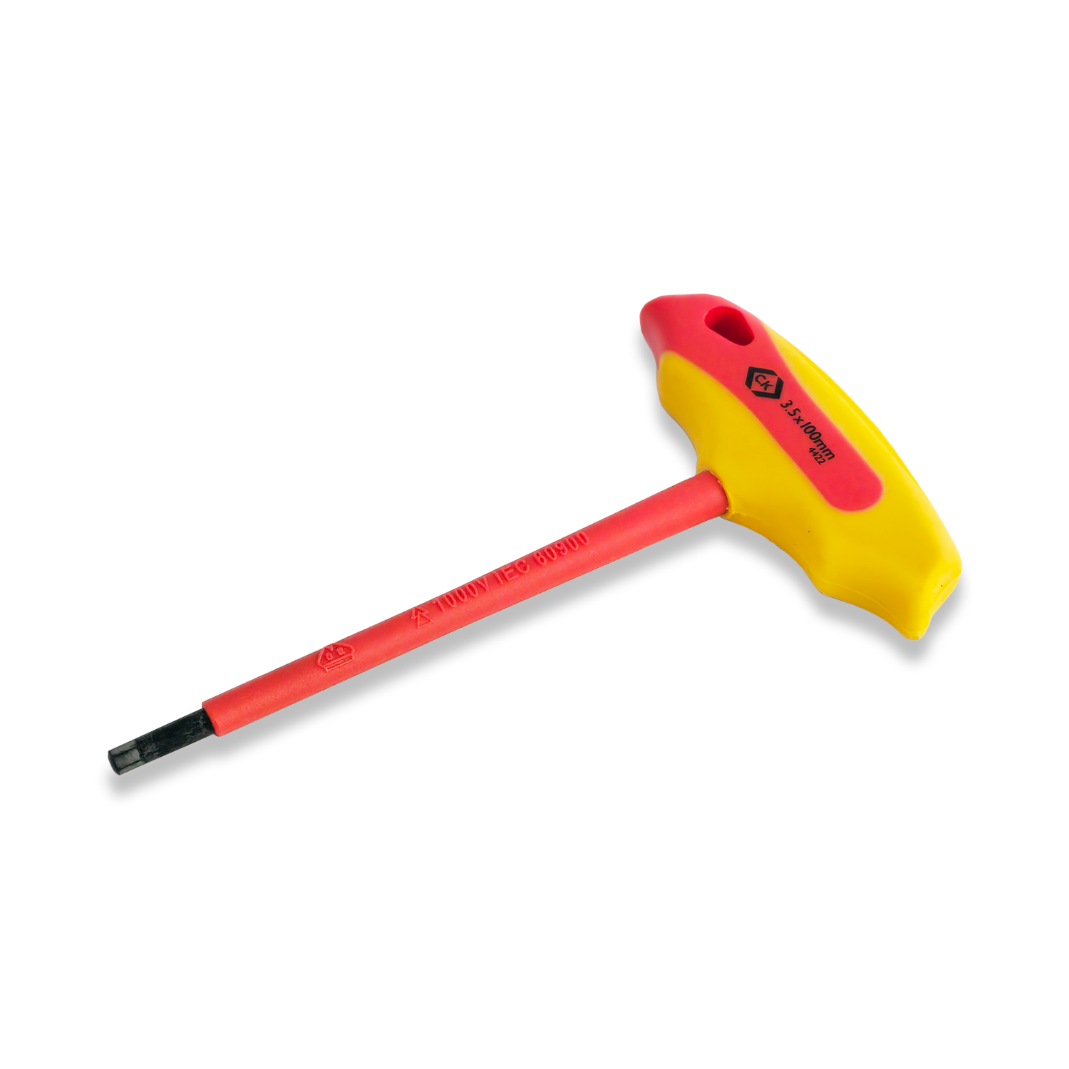 CK Tools Insulated VDE T Handle Hex Key 3.5mm T4422 035 - Image 2