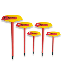 CK Tools Insulated VDE T Handle Hex Key Set T4422 SET