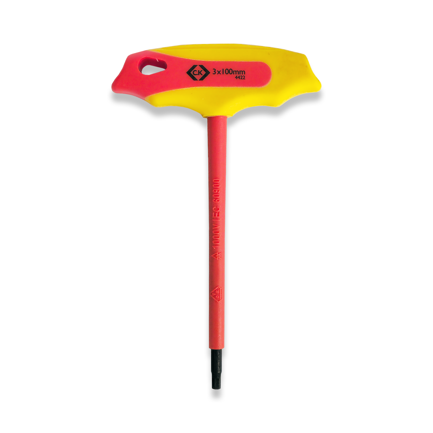 CK Tools Insulated VDE T Handle Hex Key 3mm T4422 03