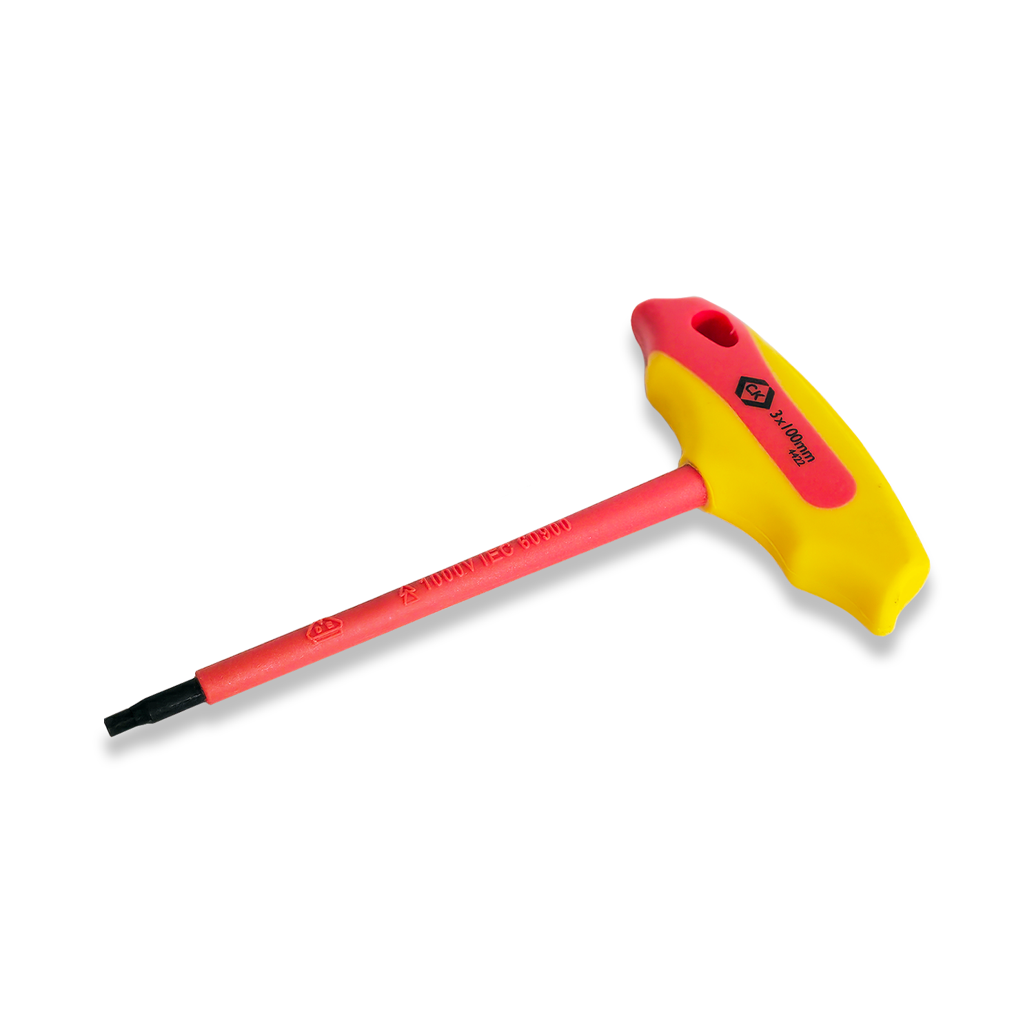 CK Tools Insulated VDE T Handle Hex Key 3mm T4422 03 - Image 2