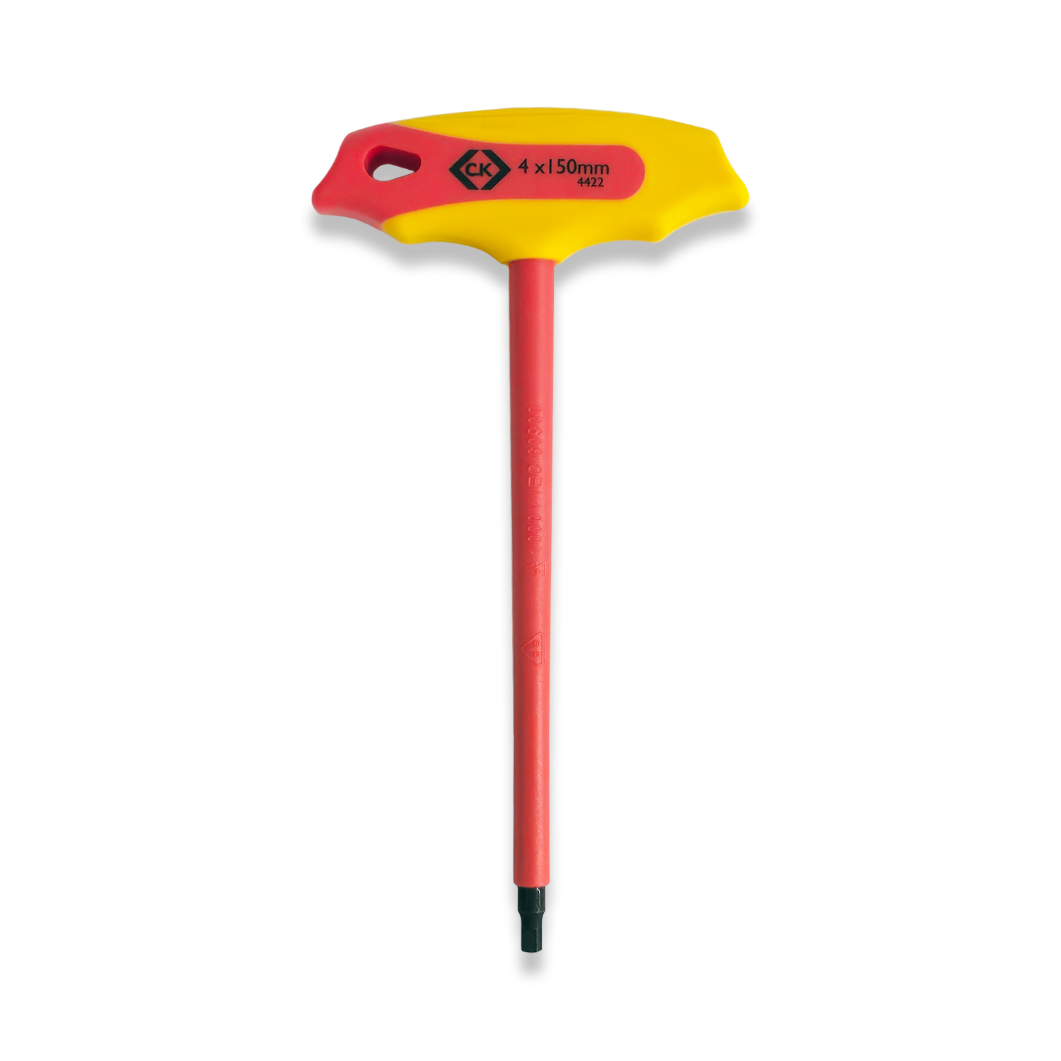 CK Tools Insulated VDE T Handle Hex Key 4mm T4422 04