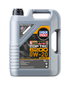 LIQUI MOLY Top Tec 6200 0W-20 Low-Friction Engine Oil 5 Litre