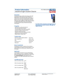Alternative view of LIQUI MOLY Benzin Petrol Engine System Cleaner 300ml 21492