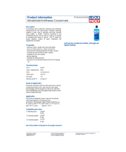 Alternative view of LIQUI MOLY Screen Wash Anti­freeze Concen­trate 1L 21678