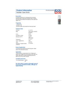 Alternative view of LIQUI MOLY Rubber Care Stick 75ml 21926