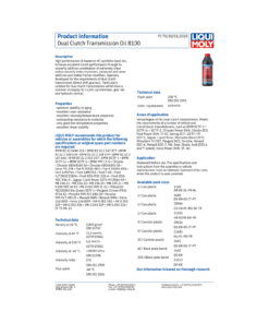 Alternative view of LIQUI MOLY Dual Clutch Trans­mis­sion Oil 8100 1 Litre 3640