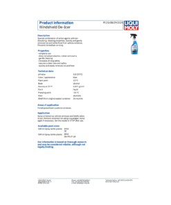 Alternative view of LIQUI MOLY Wind­screen De-Icer 500ml 8052