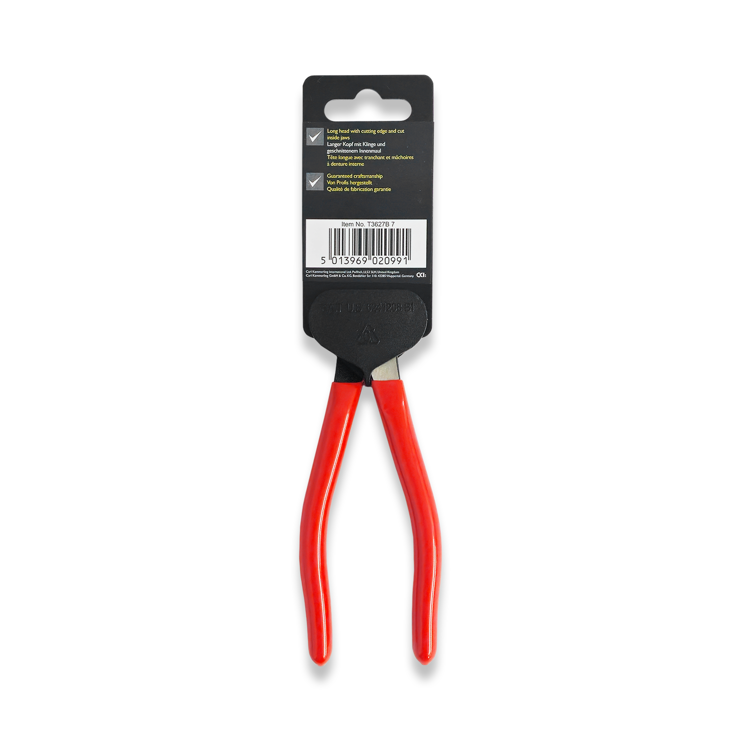 CK Tools Classic High Leverage Side Cutter 180mm T3627B 7 - Image 6
