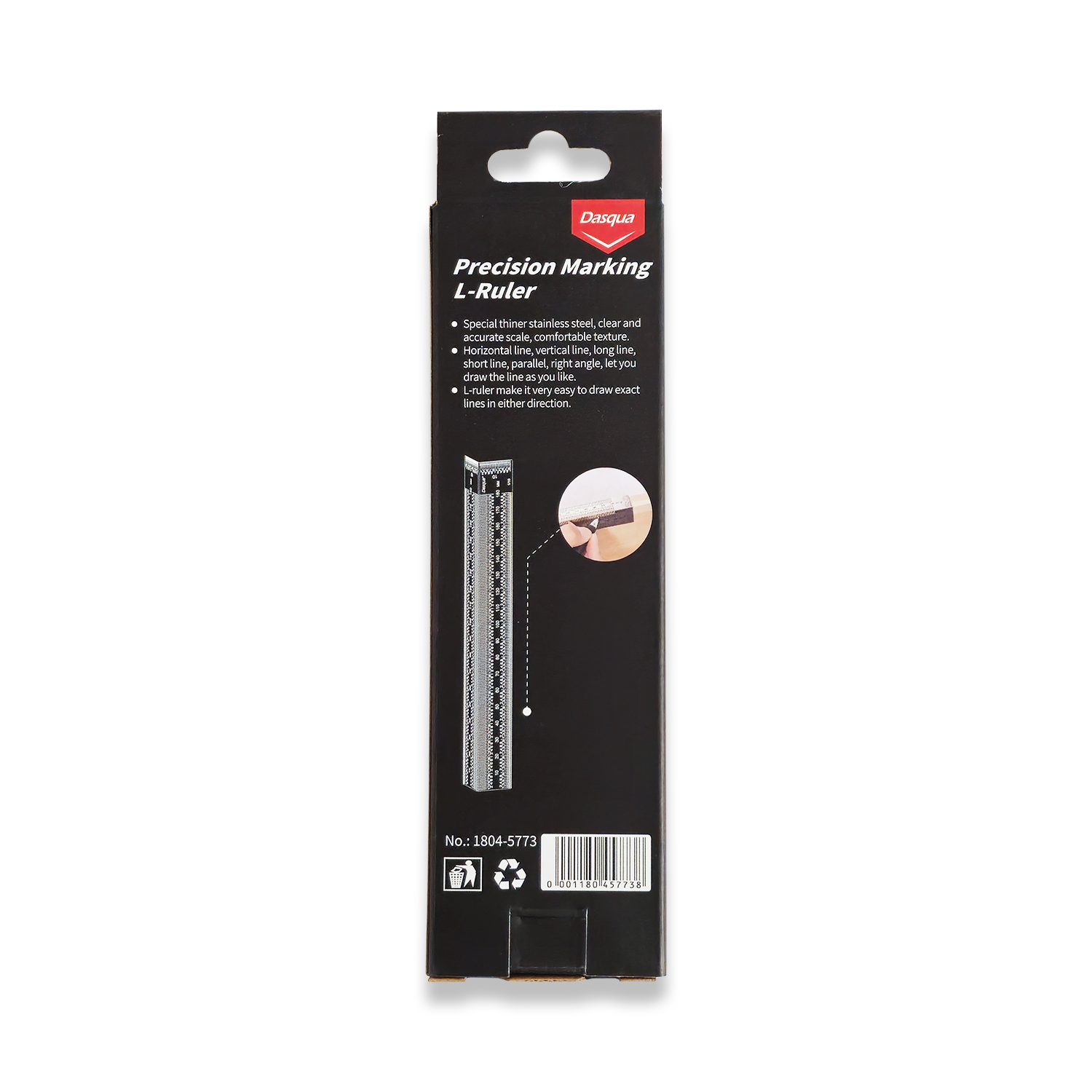 Precision Marking T-Rule 180mm 1804-5773 - Image 6