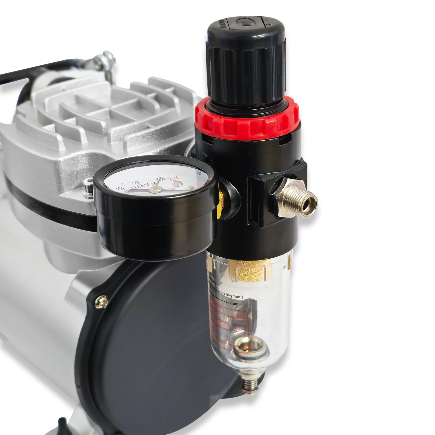 MINI AIR COMPRESSOR PERFECT FOR AIRBRUSHES (UK 3 PIN PLUG) - Image 4
