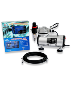 Alternative view of AIRBRUSH COMPRESSOR KIT WITH AIR BRUSHES 134 + 800 AND HOSE