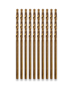 HARLINGEN HSS COBALT 5% FULLY GROUND JOBBER TWIST DRILLS 10 X 1.5MM