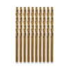 HARLINGEN HSS COBALT 5% FULLY GROUND JOBBER TWIST DRILLS 10 X 3.2MM