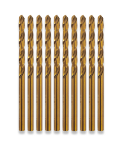 HARLINGEN HSS COBALT 5% FULLY GROUND JOBBER TWIST DRILLS 10 X 4.0MM
