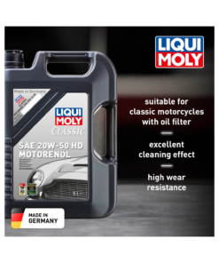 LIQUI MOLY Classic Motor Oil SAE 20W-50 HD Engine Oil 5L 1129 - Image 5