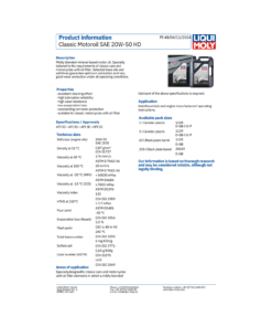 LIQUI MOLY Classic Motor Oil SAE 20W-50 HD Engine Oil 5L 1129 - Image 7
