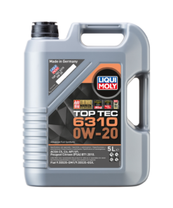LIQUI MOLY Top Tec 6310 0W-20 Low-Friction Engine Oil 5 Litre 21882