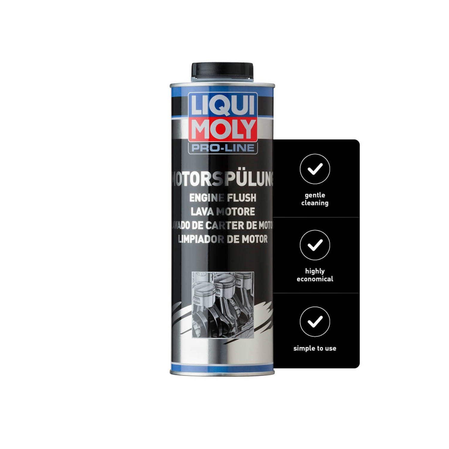 LIQUI MOLY Pro-Line Engine Flush 1L 2425 - Image 2
