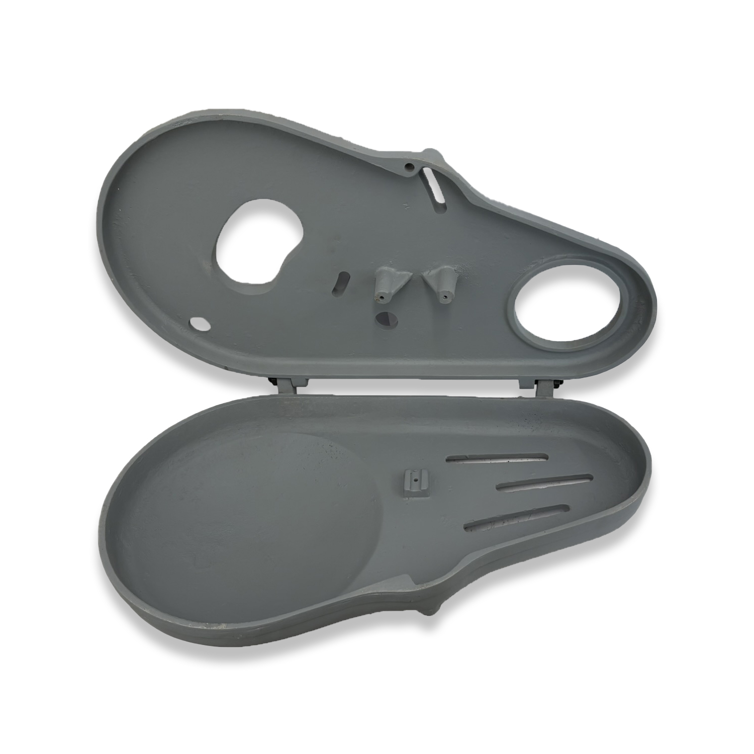 Myford super 7 Headstock belt guard + belt guard backplate primed need painting A2961 – A2962 - Image 4