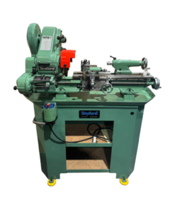 Super 7 Small bore Lathe Green Machine Imperial with Powerfeed & Gearbox