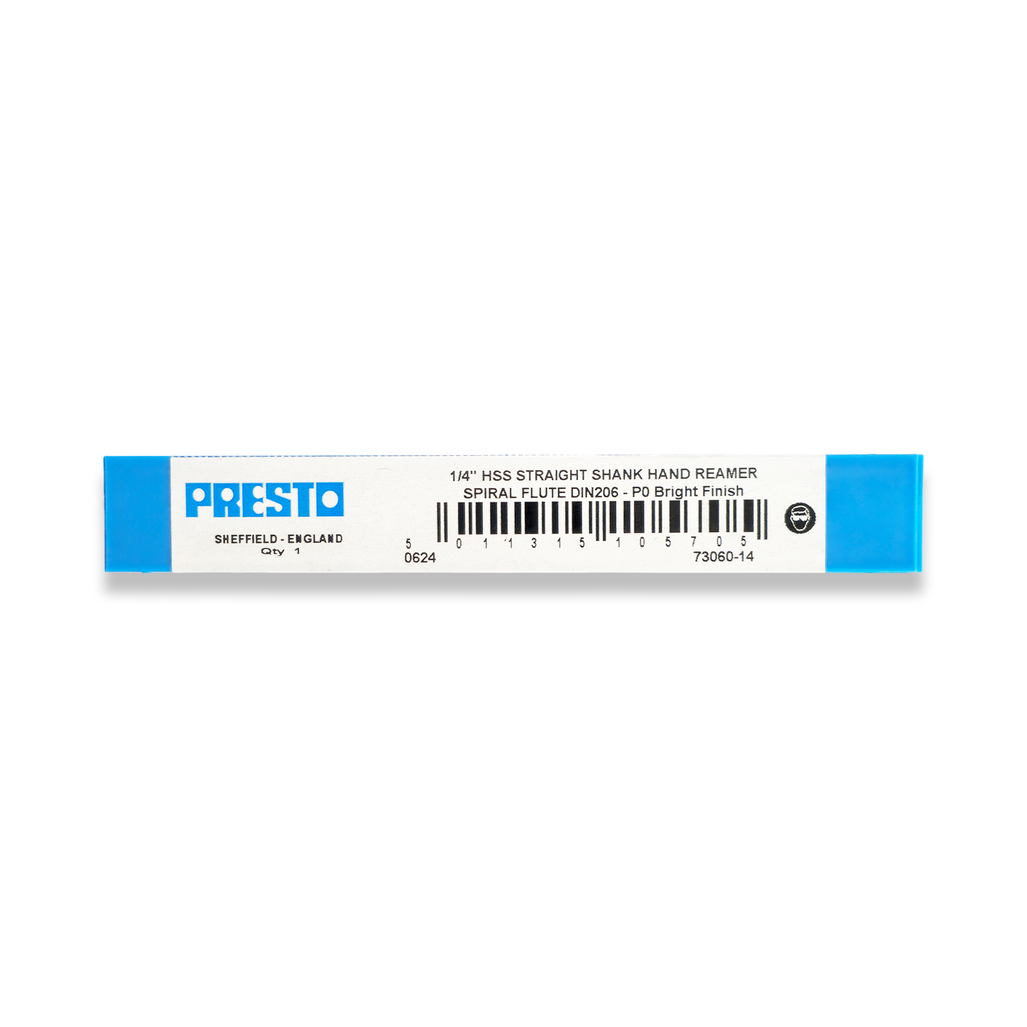 PRESTO 1/4" Imperial HSS Hand Reamer