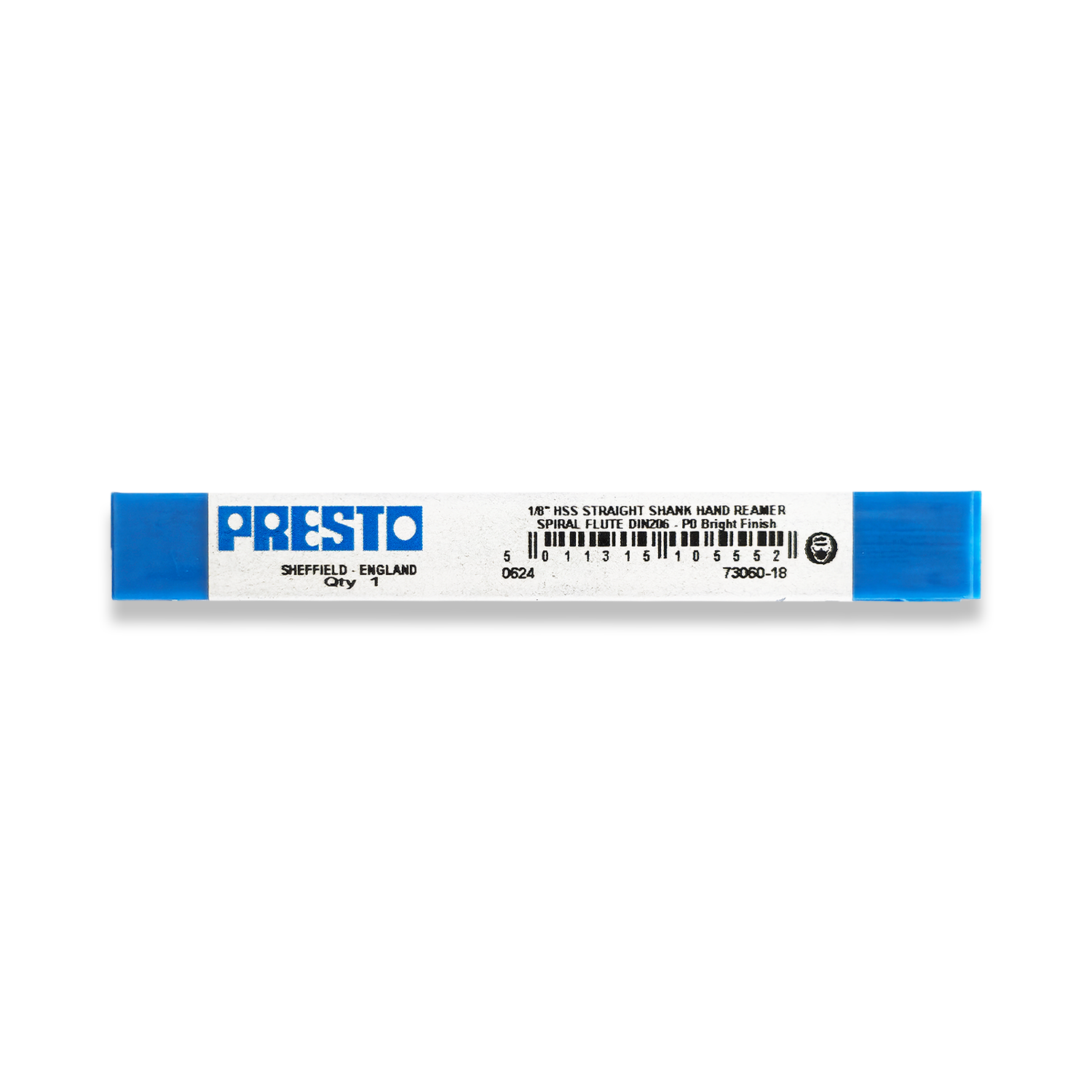 PRESTO 1/8" Imperial HSS Hand Reamer