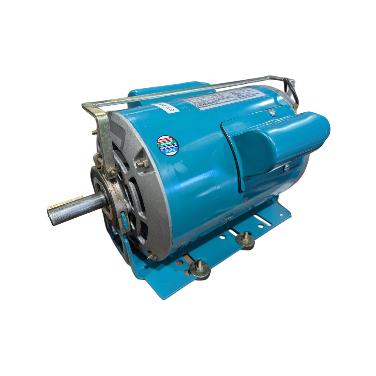 1PH ELECTRIC MOTOR 1HP 220-240V 1425RPM 50HZ MYFORD LATHE RESILIENT MOUNT