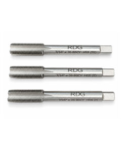 7/16" X 26TPI TAPS SET HSS TAPS