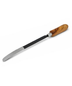 8" HALF ROUND BEARING SCRAPER HAND SCRAPER WOODEN HANDLE