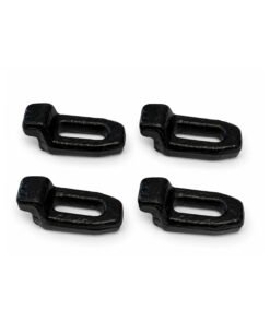 SMALL SWAN NECK FACE PLATE CLAMPS X 4