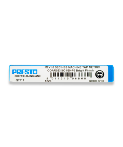 PRESTO M7 x 1 HSS Second Tap