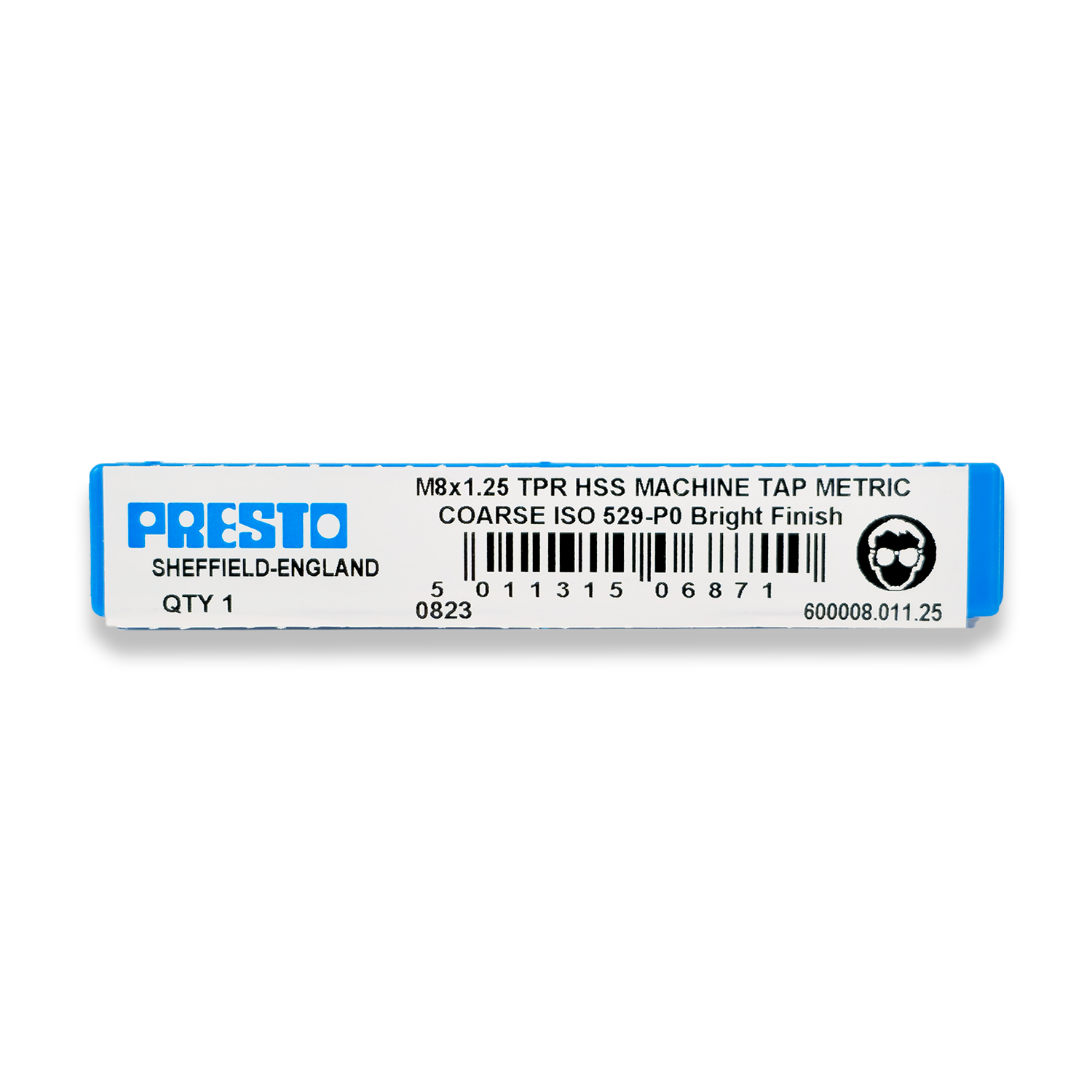 PRESTO M8 x 1.25 HSS First | Taper Tap