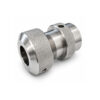 ER32 collet chuck with 1" x 8TPI internal thread for woodworking lathes