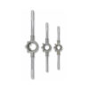 SET OF THREE DIE STOCKS 13/16", 1", 1-1/2" FOR THREADING DIES